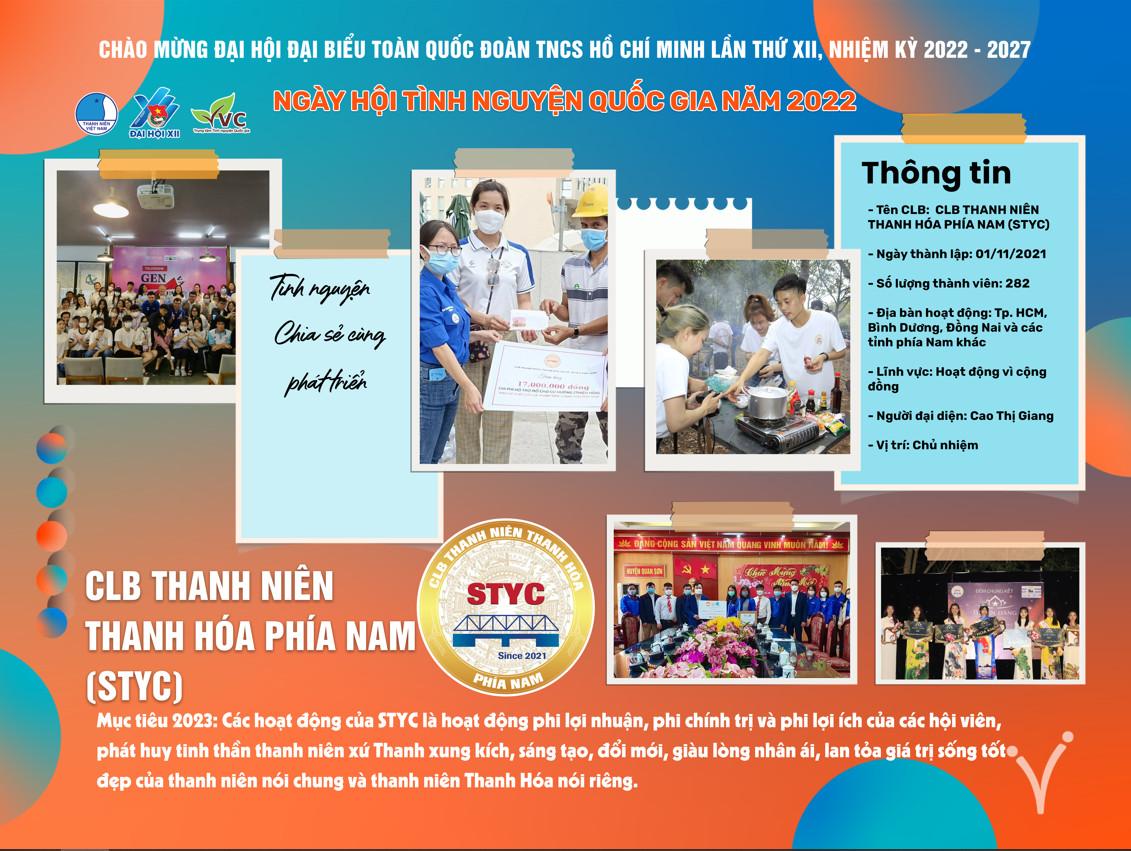 Read more about the article CLB Thanh niên Thanh Hóa phía Nam (STYC) được đề cử nhận bằng khen của TW Hội Liên hiệp thanh niên Việt Nam