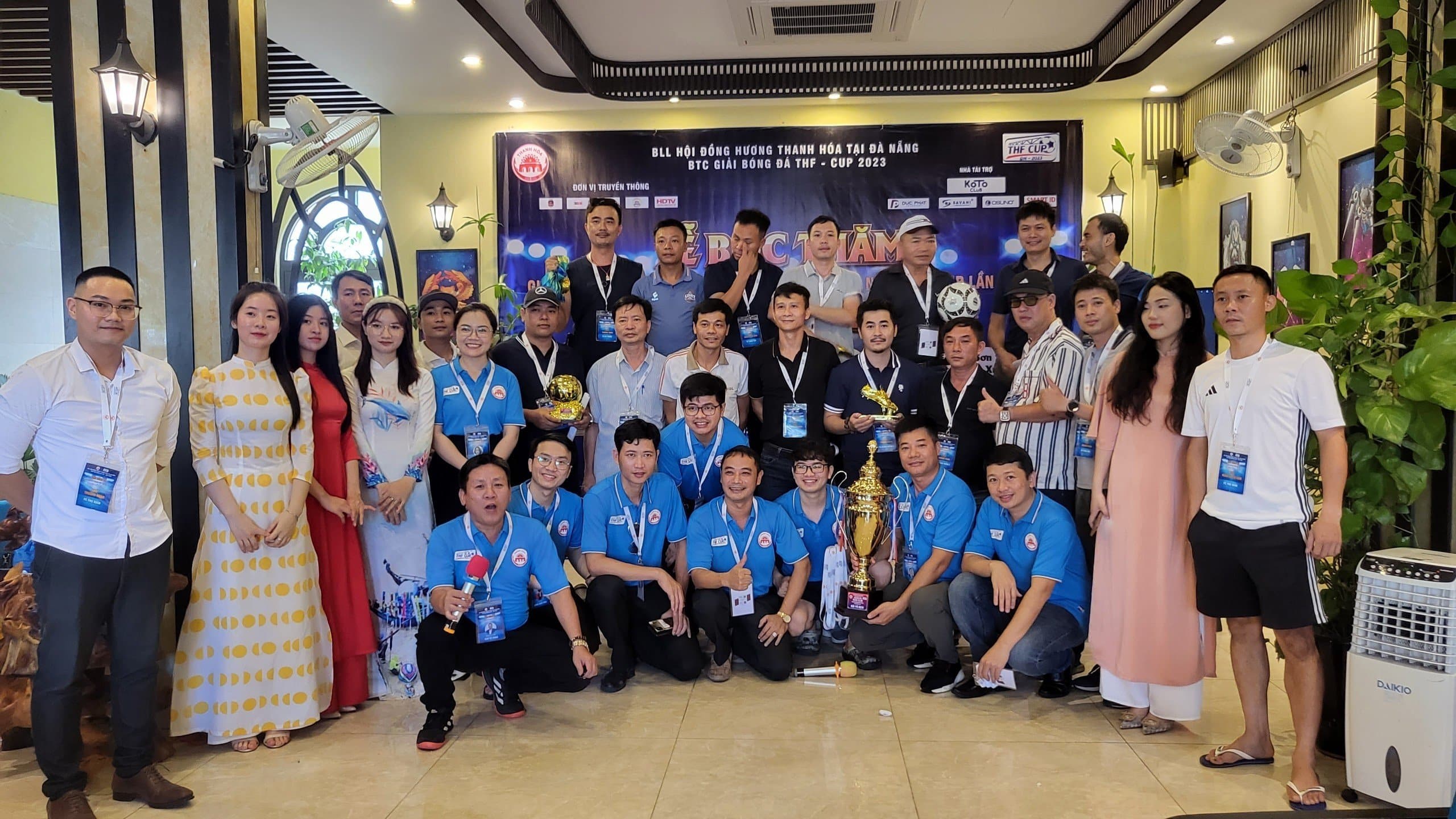 Read more about the article Lễ bốc thăm chia bảng giải bóng đá HDH Thanh Hóa tại Đà Nẵng – THF CUP  lần thứ 8 năm 2023 tranh cup KOTO CLUB